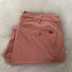Levi's Pink XX Chino Standard Taper Pants Sz 40 x 30
